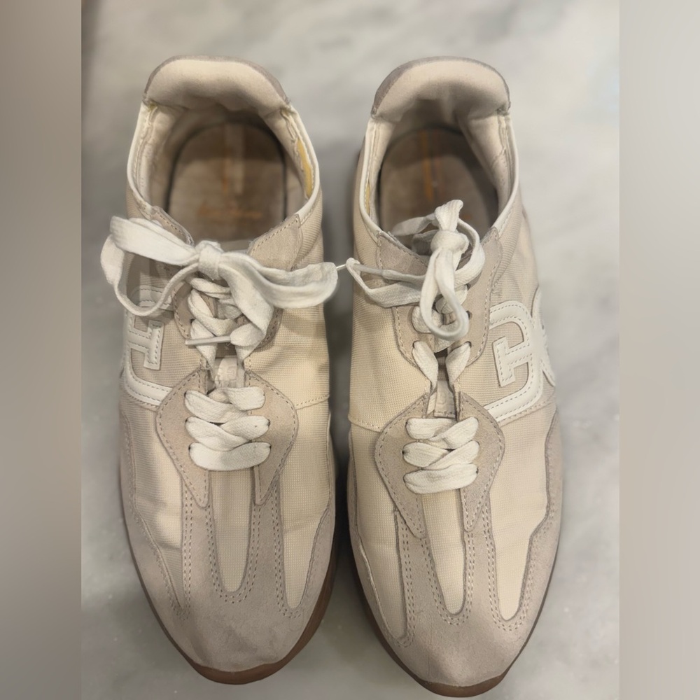 Sam Edelman Cream and White Athletic Shoes - Picture 3 of 7